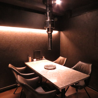 プライベート感◎完全個室のお席をご用意しております。