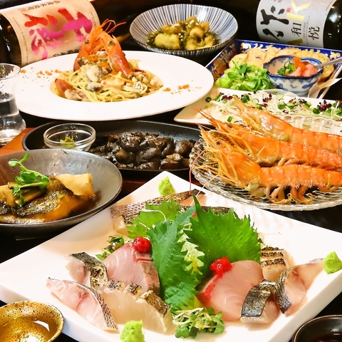 日本各地から厳選した日本酒&焼酎と共に、焼煮魚や宮崎の名物をご堪能くださいませ★