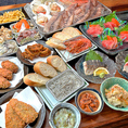 35種類と55種類の２プランの食べ放題をご用意しております◎お子様～ご高齢者様まで楽しめます！詳しくはコースページへ♪