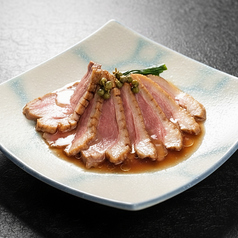 合鴨ロース煮 山椒オイル