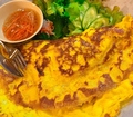 料理メニュー写真&nbsp;バインセオ（ベトナム版お好み焼き）