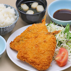 あじフライ定食