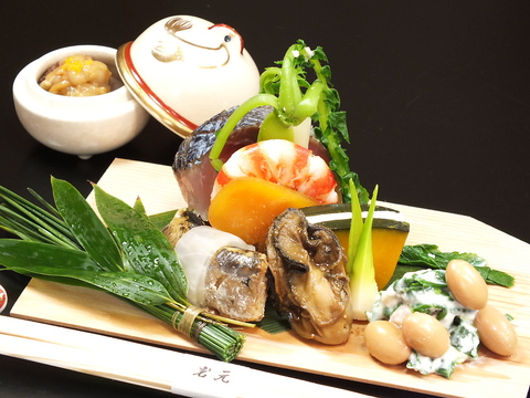 四季折々の繊細で芸術的な京料理と近江姫和牛をご堪能下さい。