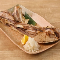 鮪のカマ塩焼き1380円