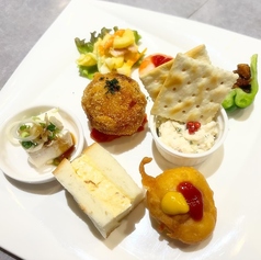 A食堂のコース写真