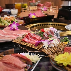焼肉うしの家物語のコース写真