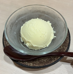 バニラアイス