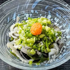 本まぐろ皮葱ポン酢