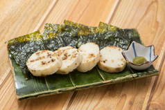 長芋サクサク焼き 韓国海苔添え