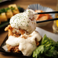 バラエティ豊かな創作料理をご用意しております！