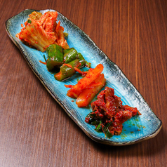 キムチ盛り合わせ