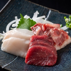 馬刺し3点盛り合わせ
