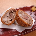 料理メニュー写真&nbsp;自家製趙粗びきメンチカツ