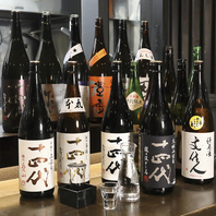 上質な空間◎定番の一本や日本酒、宴会コースをご用意♪