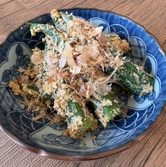 オクラ胡麻和え
