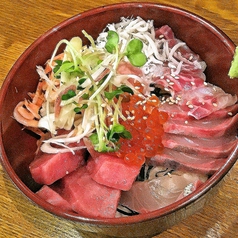 当店人気メニュー☆【特製鮪しらす丼850円（税込）】