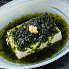 青海苔豆腐