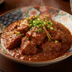 魚道名物　濃厚味噌牛すじ煮込み