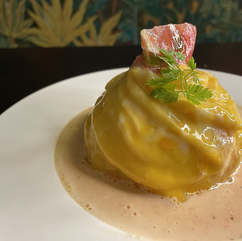 【ランチ/ディナータイム】ドレスみたいなドレスドオムライス