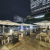 テレビ塔が見える解放的な屋上テラスでは、イタリアンスタイルのBBQをお楽しいただけます♪