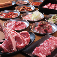 食べ飲み放題コースは5148円(税込)～