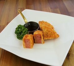 厚切りハムカツ