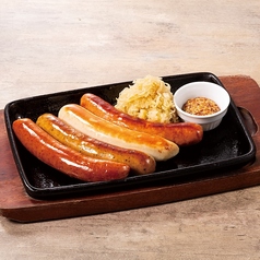 ソーセージ4種盛合せ