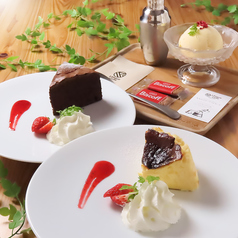 自家製バスクチーズケーキ