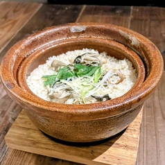 土鍋ごはん 牡蠣