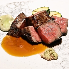 伊予牛絹の味ヒレ炭焼き　100g