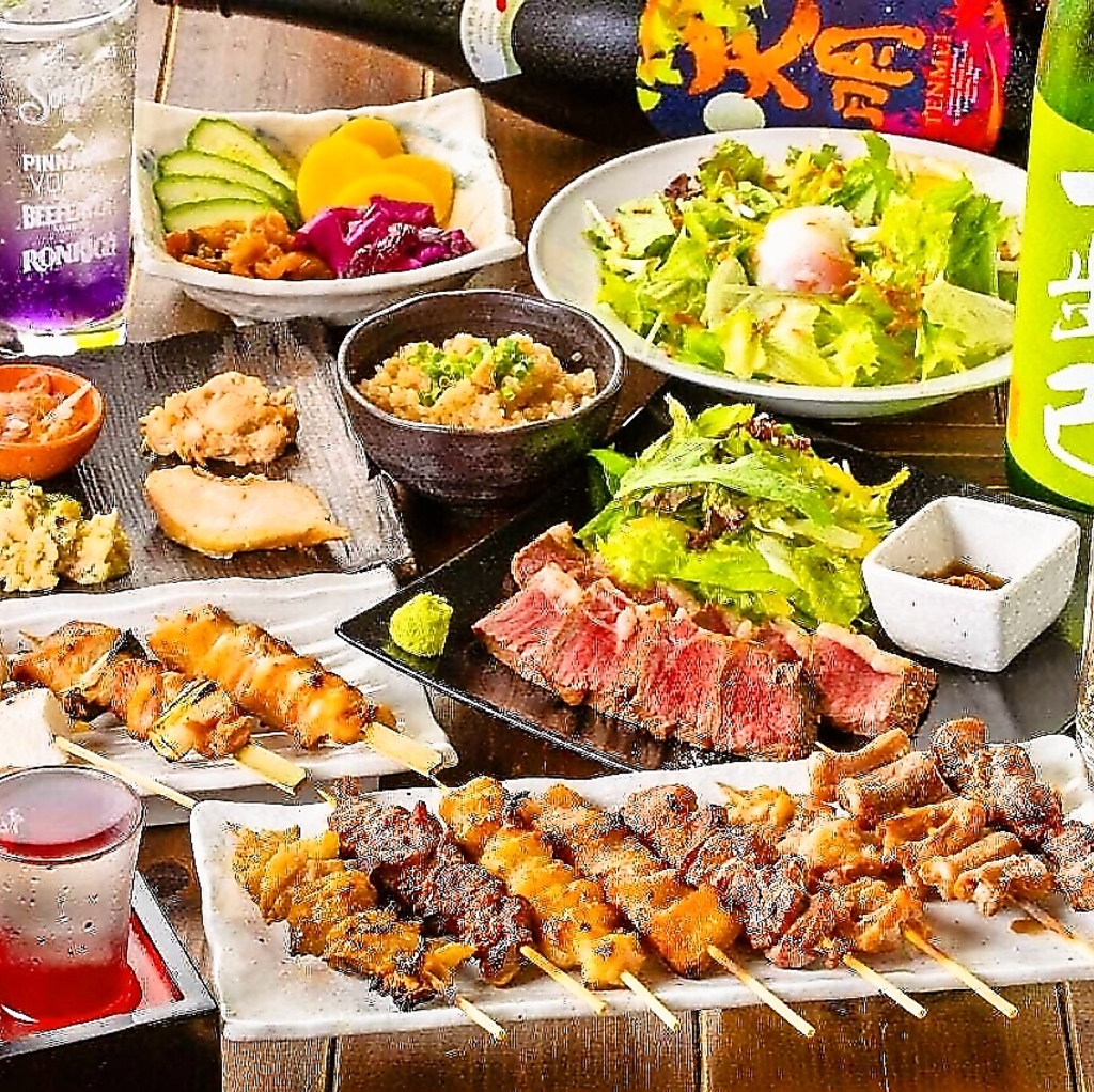 ボリューム満点のコース料理をご用意しております★飲み放題付のコースは飲み会や宴会におすすめです