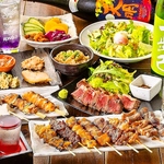 ボリューム満点のコース料理をご用意しております★飲み放題付のコースは飲み会や宴会におすすめです