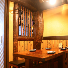 さく飲みやお食事など、少人数のお客様向けのお席もご用意！