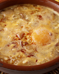 ニンニクのスープ、カスティージャ風Sopa de ajo Castellana