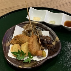 季節の揚げ物盛り合わせ