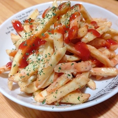 チーズ＆ケチャップのポテトフライ