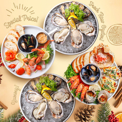 8TH SEA OYSTER Terrace TOKYO TORCH店 エイスシーオイスターテラストウキョウトーチのおすすめポイント1