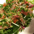 料理メニュー写真 鮮魚のカルパッチョ　サラダ仕立て