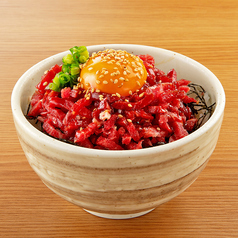 [道産子食材]北海道産牛のユッケ風飯