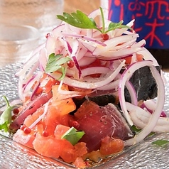 本鰹たった今!!藁焼き ～フレッシュトマトソース～