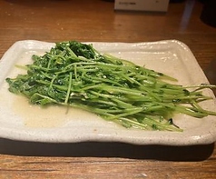 シャキシャキ豆苗炒め