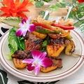 料理メニュー写真&nbsp;大分県産和牛のハワイアンブロシェット