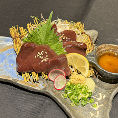 馬レバー刺身