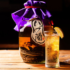 琉球ハブ酒ハイボール