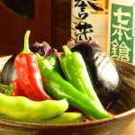 旬の京野菜の素材を活かした料理、ご用意しています。