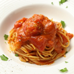 Pasta 完熟トマトのポモドーロスパゲッティ