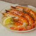 料理メニュー写真&nbsp;生赤海老ガーリックシュリンプ
