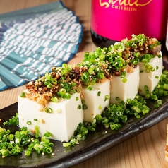 胡麻だしネギ奴～魚葱炒め乗せ～