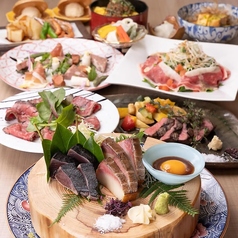 ＜霞コース＞熟成赤身牛×スダチ鶏藁焼×天麩羅など全10品をご堪能！2時間飲み放題付き7000円◎接待などにの写真