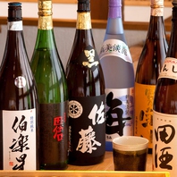 オーナーが半月に1回買い付ける、こだわりの日本酒！